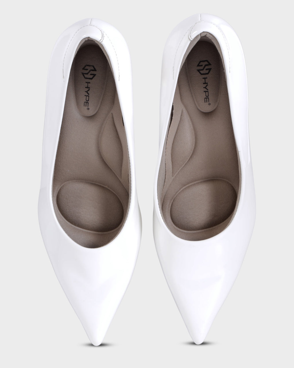 Reina Pointed-toe High Block Heels photo 1 - White