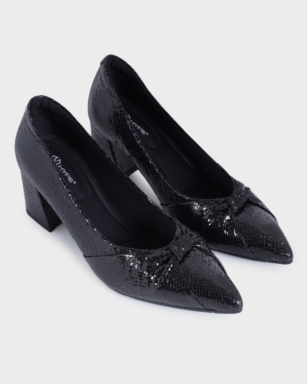 Simone Pointed-toe Party Wear High Heels photo 4 - Black