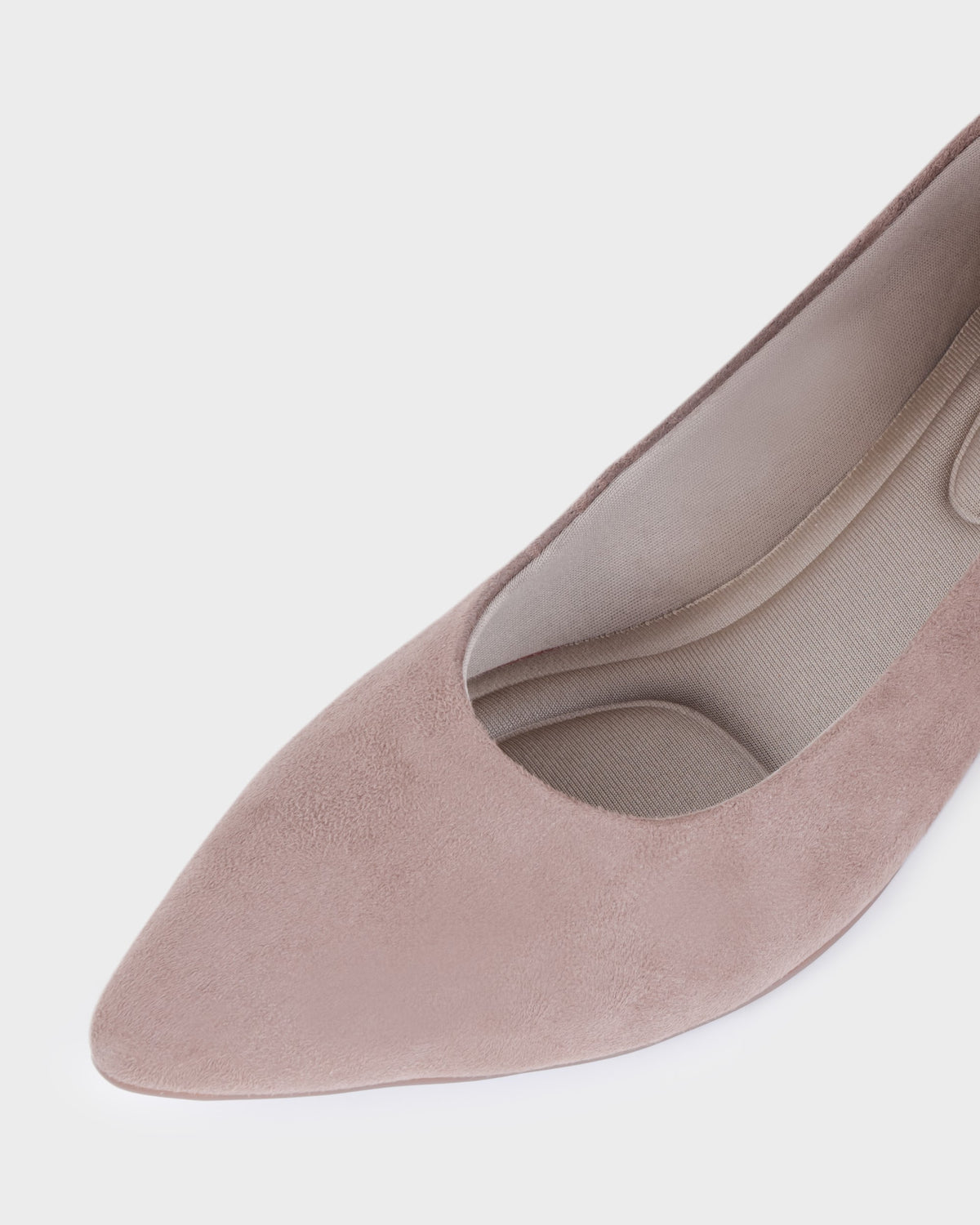 Noelle Pointed-toe Block Heel Bellies photo 3 - Beige
