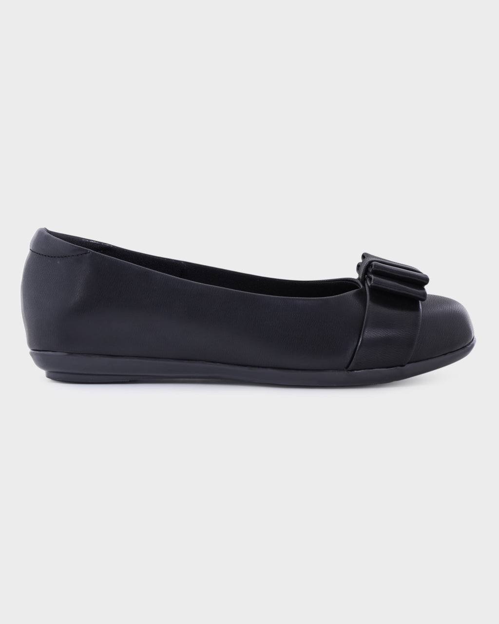 Sylvie Round-toe Flat Bellies photo 5 - Black