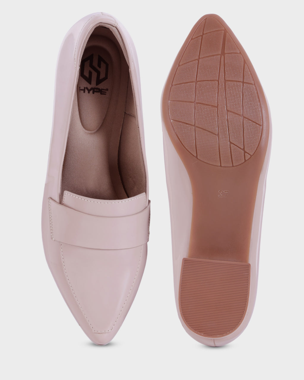 Kyla Pointed-toe Low Heel Formal Bellies photo 2 - Beige