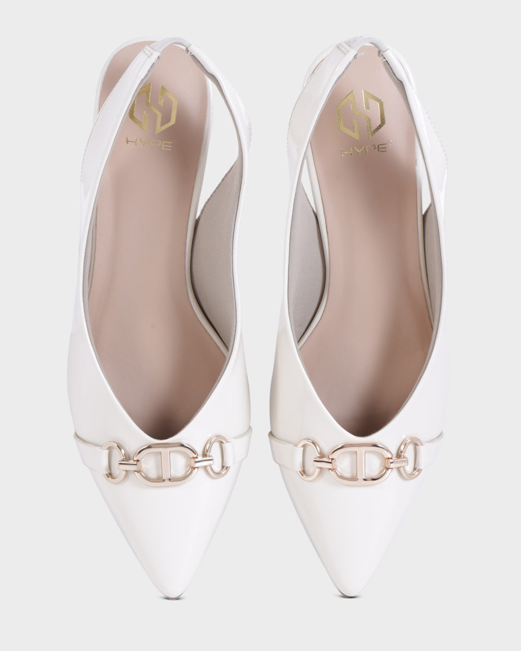 Sabine Pointed-toe Slim Heel Mules photo 1 - White