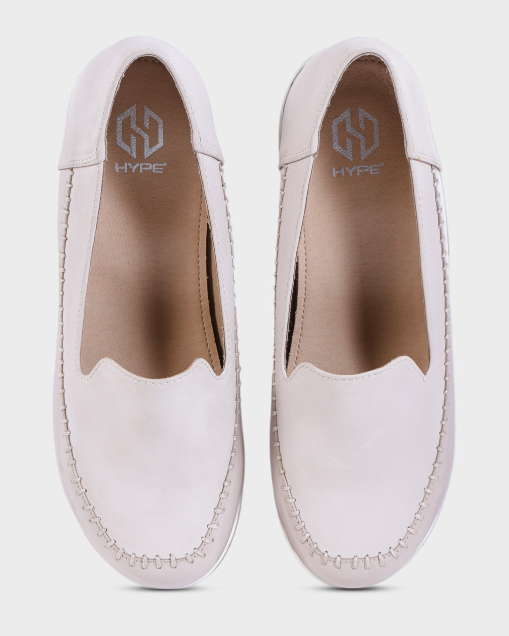 Quinn Chunky Sole Loafers photo 1 - Beige