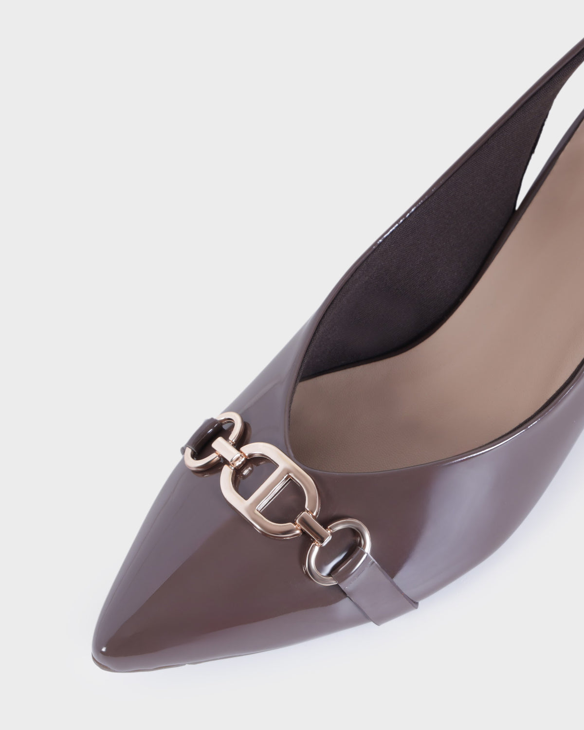 Sabine Pointed-toe Slim Heel Mules photo 3 - Coffee