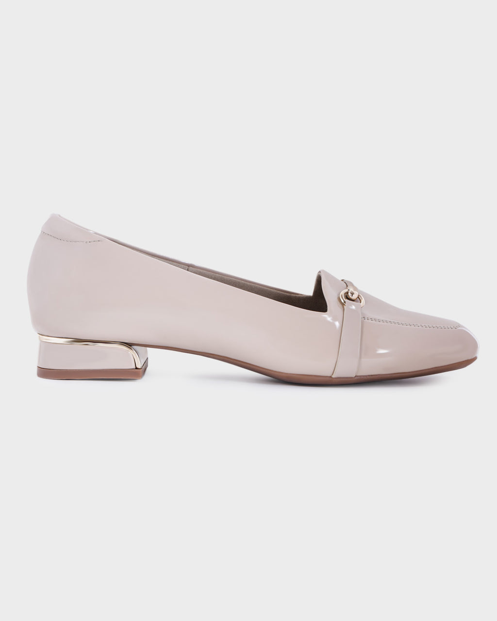 Elise Square-toe Formal Flat Bellies photo 5 - Beige