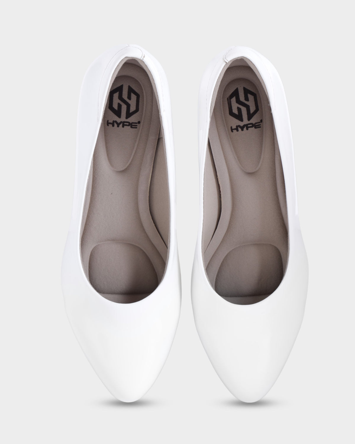 Bianca Round-toe Block Heel Pumps photo 1 - White