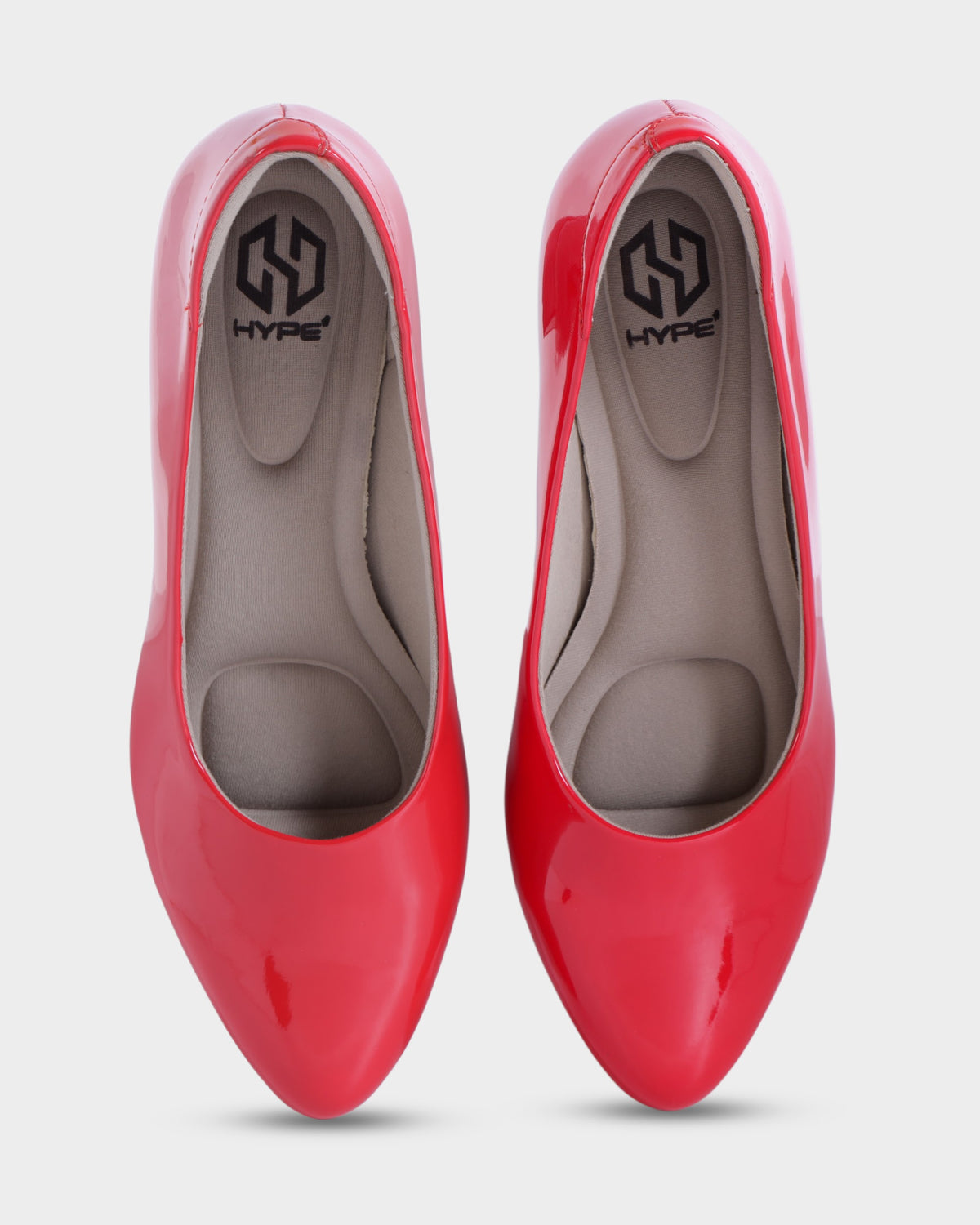 Bianca Round-toe Block Heel Pumps photo 1 - Red