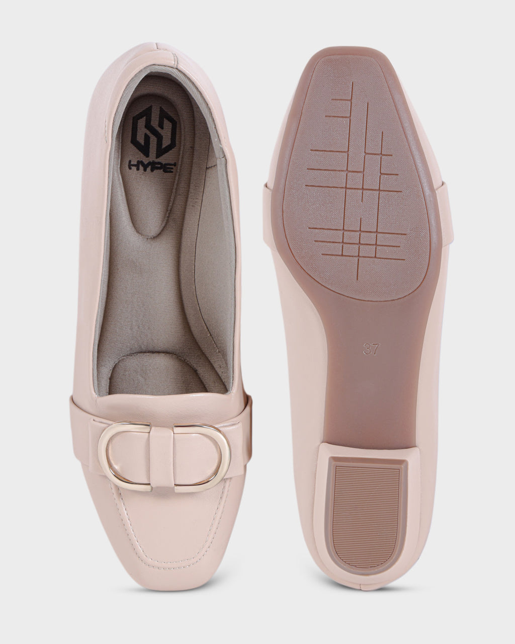 Mirabel Square-toe Formal Bellies photo 2 - Beige