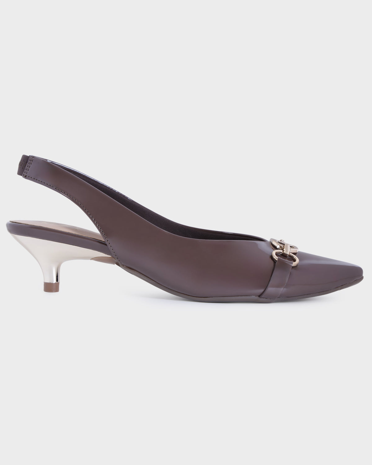 Sabine Pointed-toe Slim Heel Mules photo 5 - Coffee