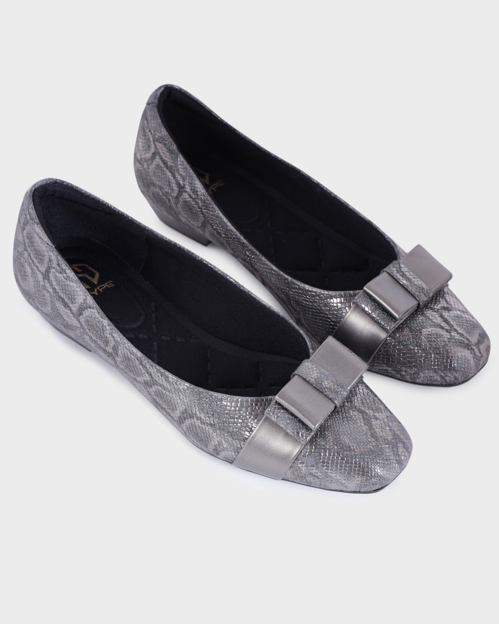 Esme Square-toe Casual Bellies photo 4 - Grey