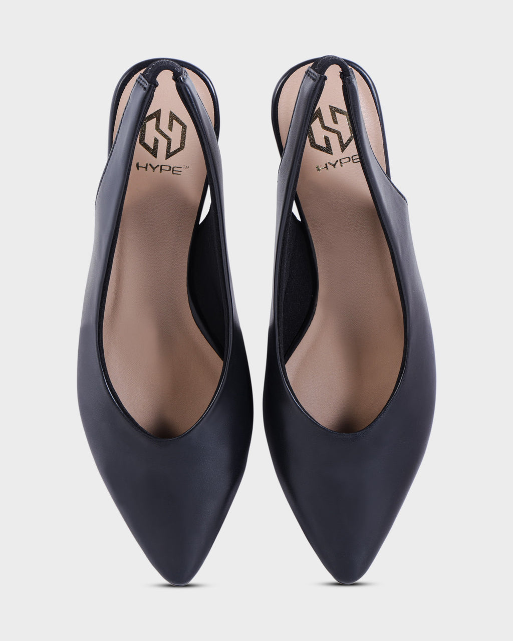Fleur Pointed-toe Pencil Heel Mules photo 1 - Black