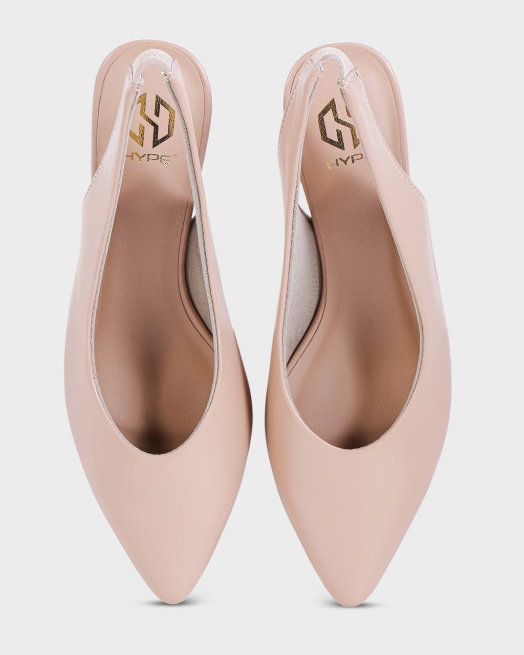 Fleur Pointed-toe Pencil Heel Mules photo 1 - Beige