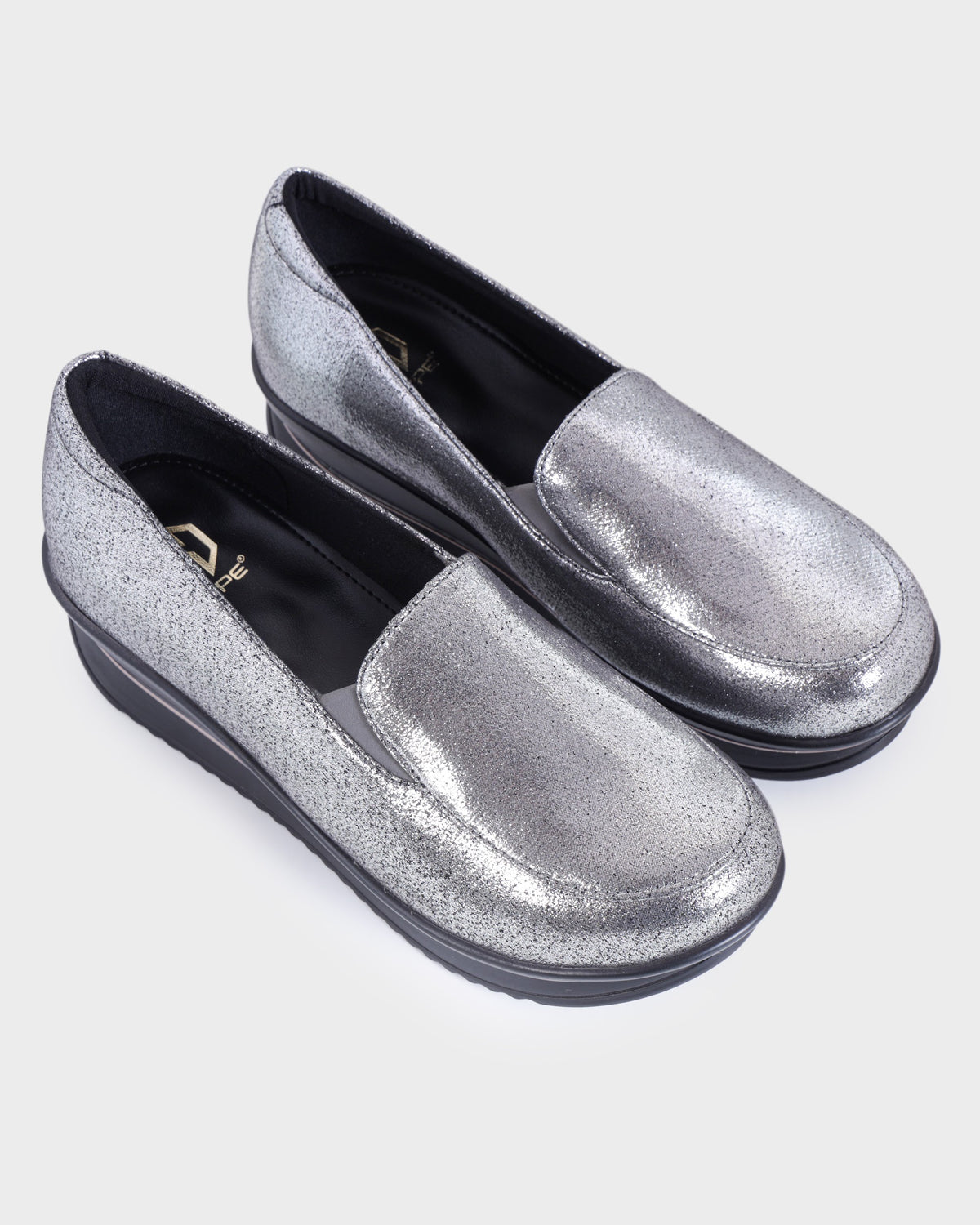 Blair Platform Loafers photo 4 - Gun Metal