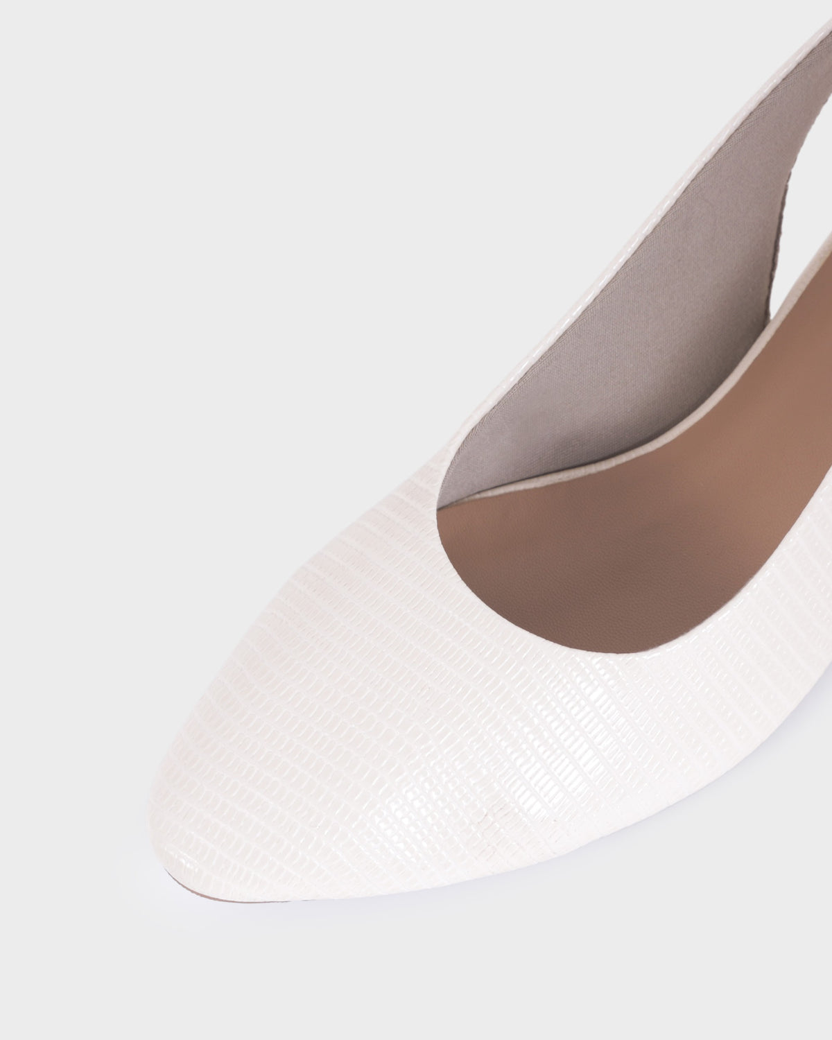 Delphine Pointed-toe Casual Mules photo 3 - Beige