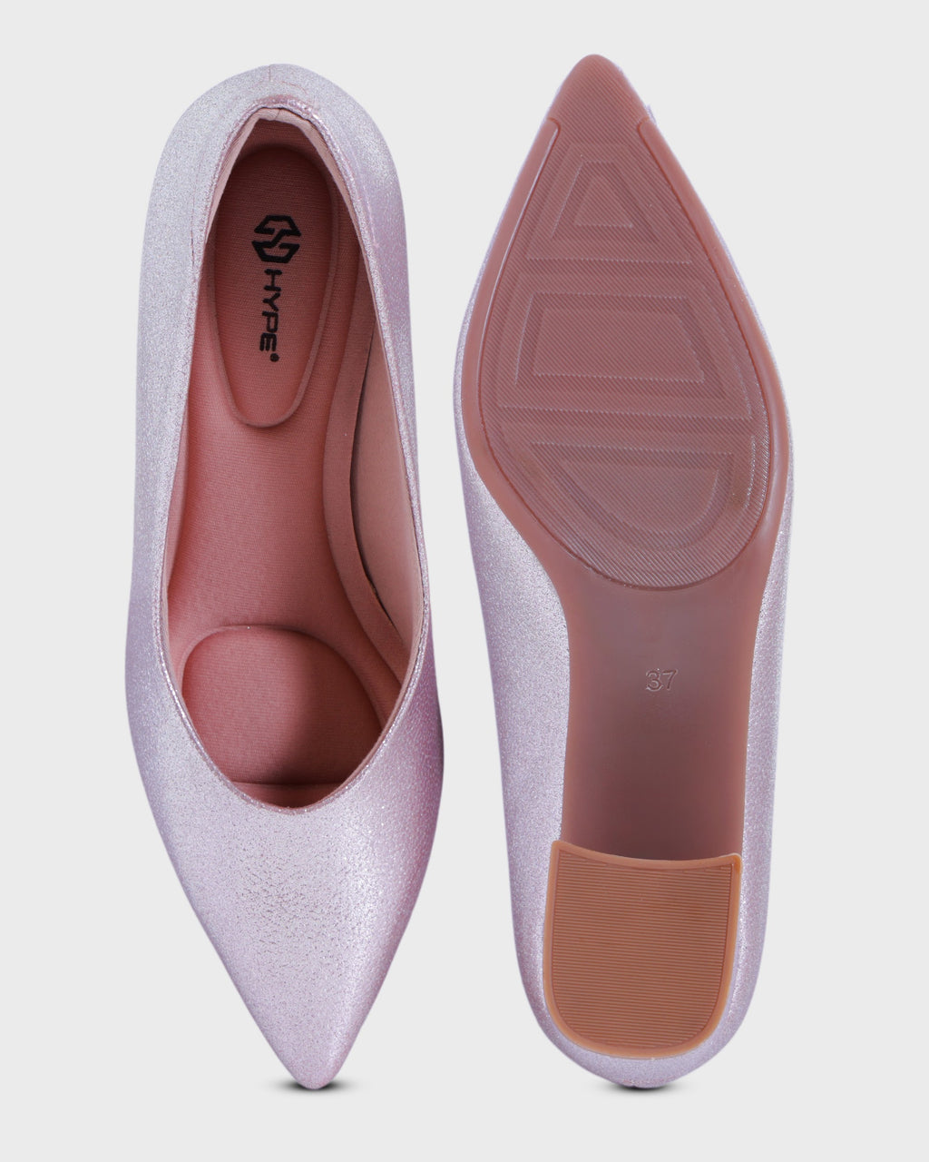Greta Pointed-toe Party Wear Block Heels photo 2 - Pink