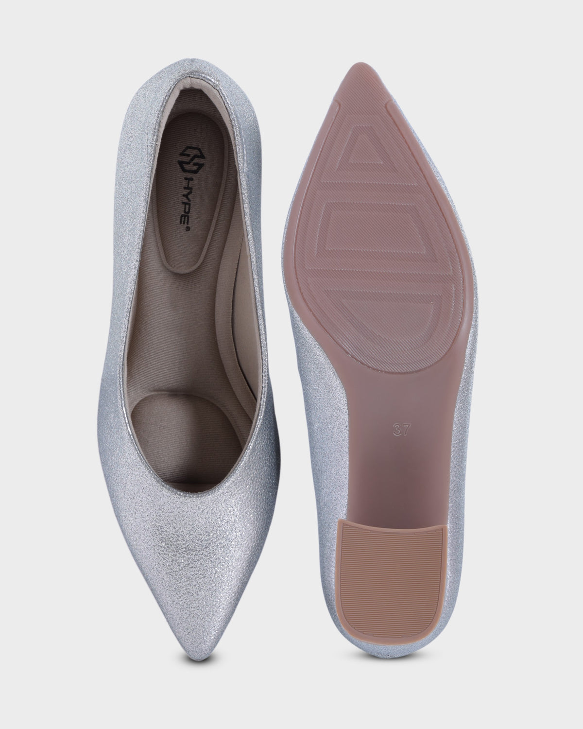 Greta Pointed-toe Party Wear Block Heels photo 2 - Gun Metal