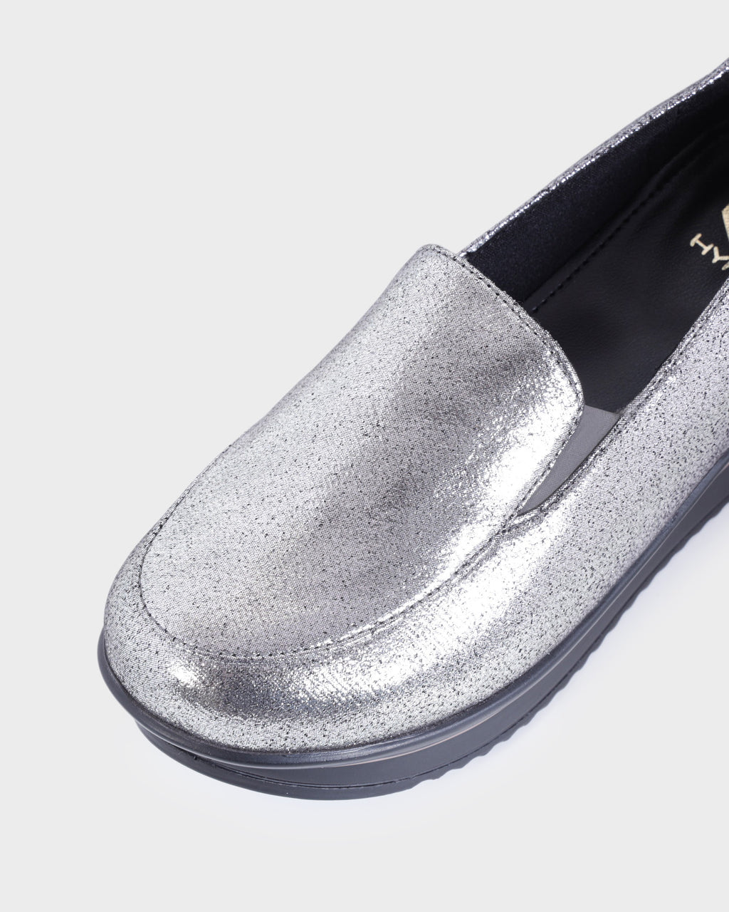 Blair Platform Loafers photo 3 - Gun Metal