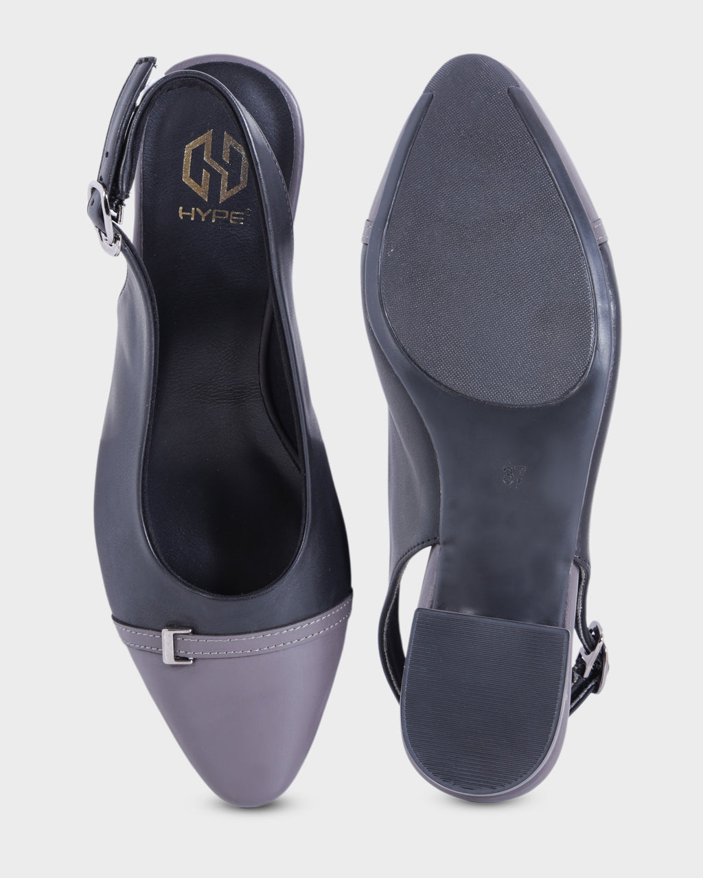Elodie Closed-toe Low Heel Mules photo 2 - Black