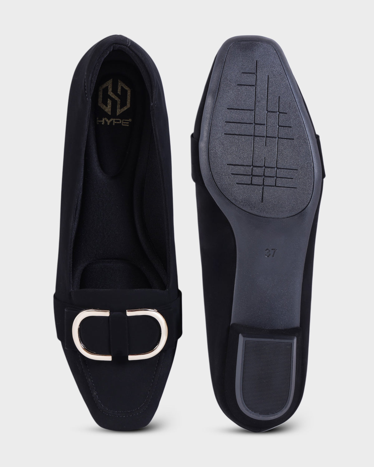 Mirabel Square-toe Formal Bellies photo 2 - Black
