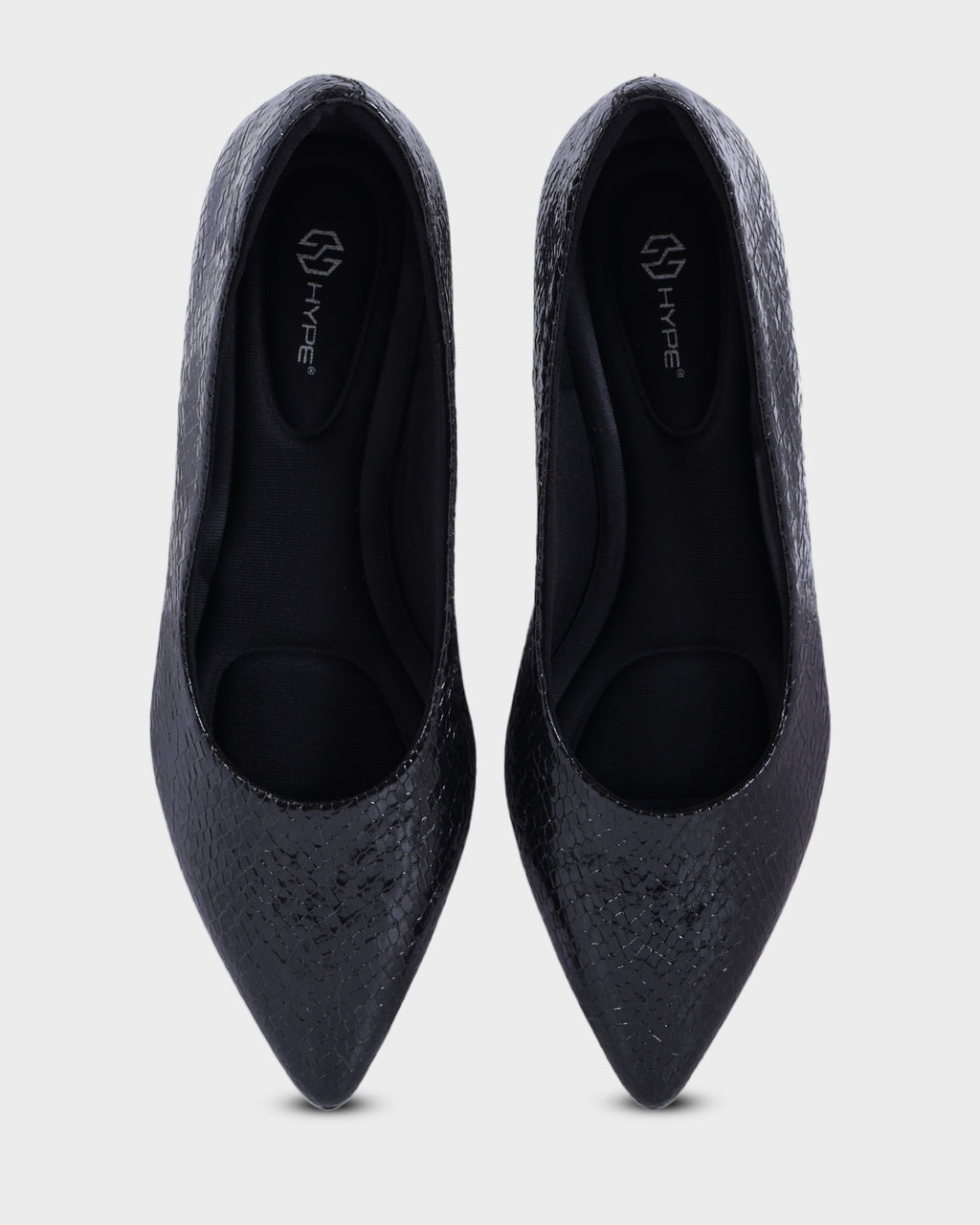 Juliet Pointed-toe Party Wear Bellies photo 1 - Black