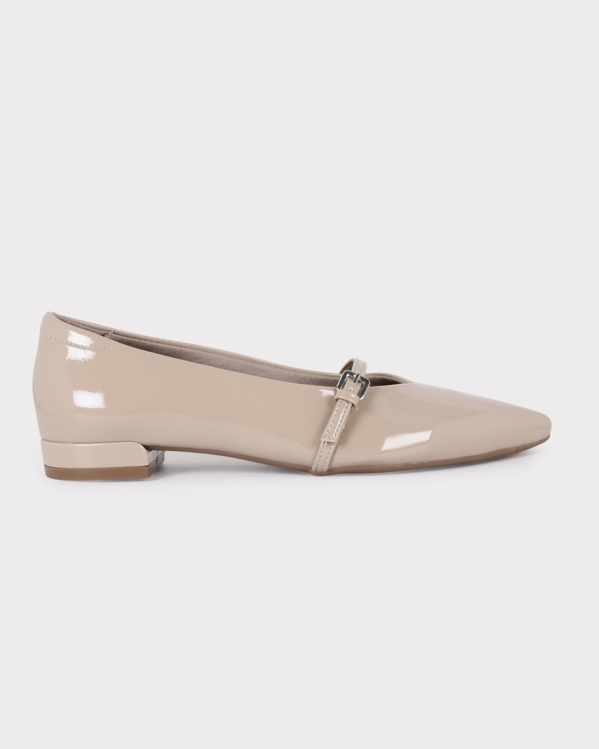Giselle Pointed-toe Flat Bellies photo 5 - Beige