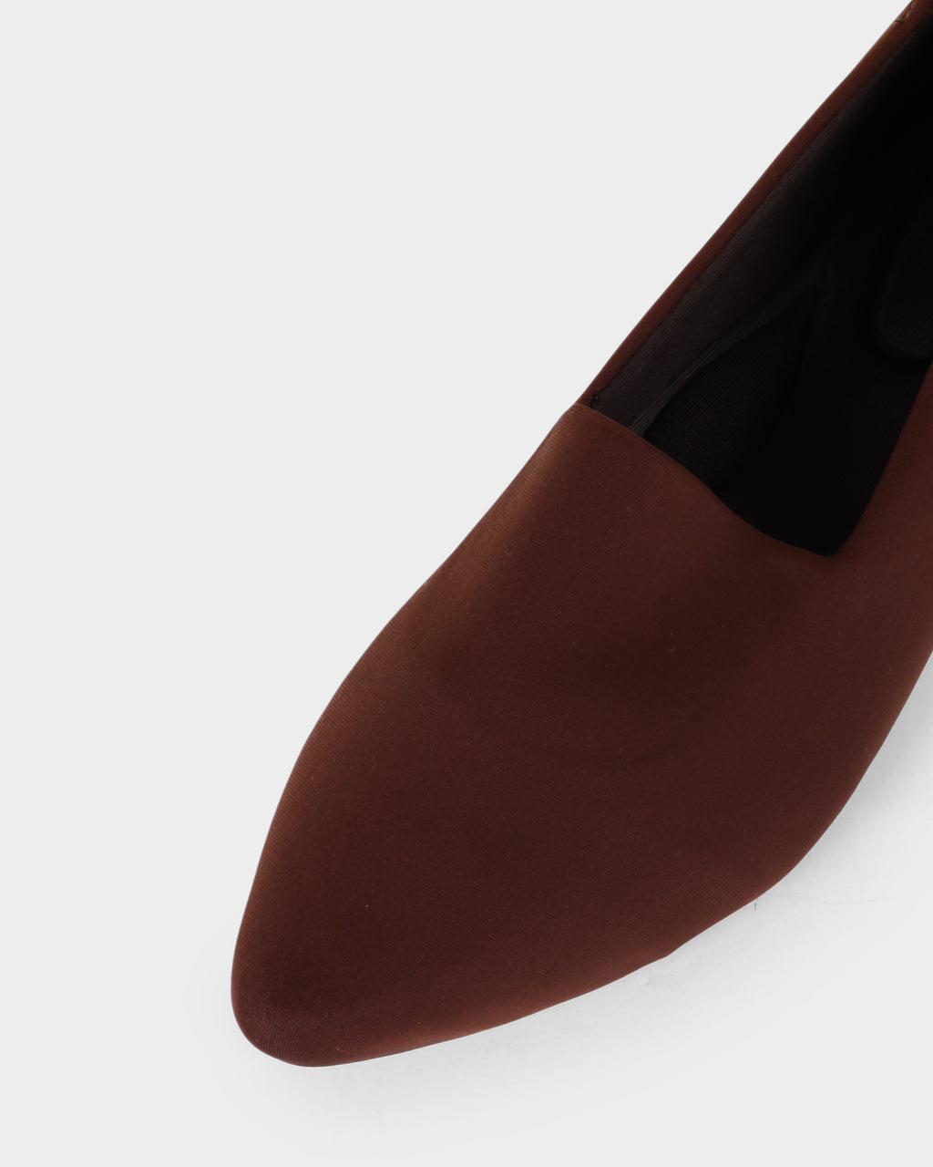Odette Pointed-toe Low Block Heel Bellies photo 3 - Brown