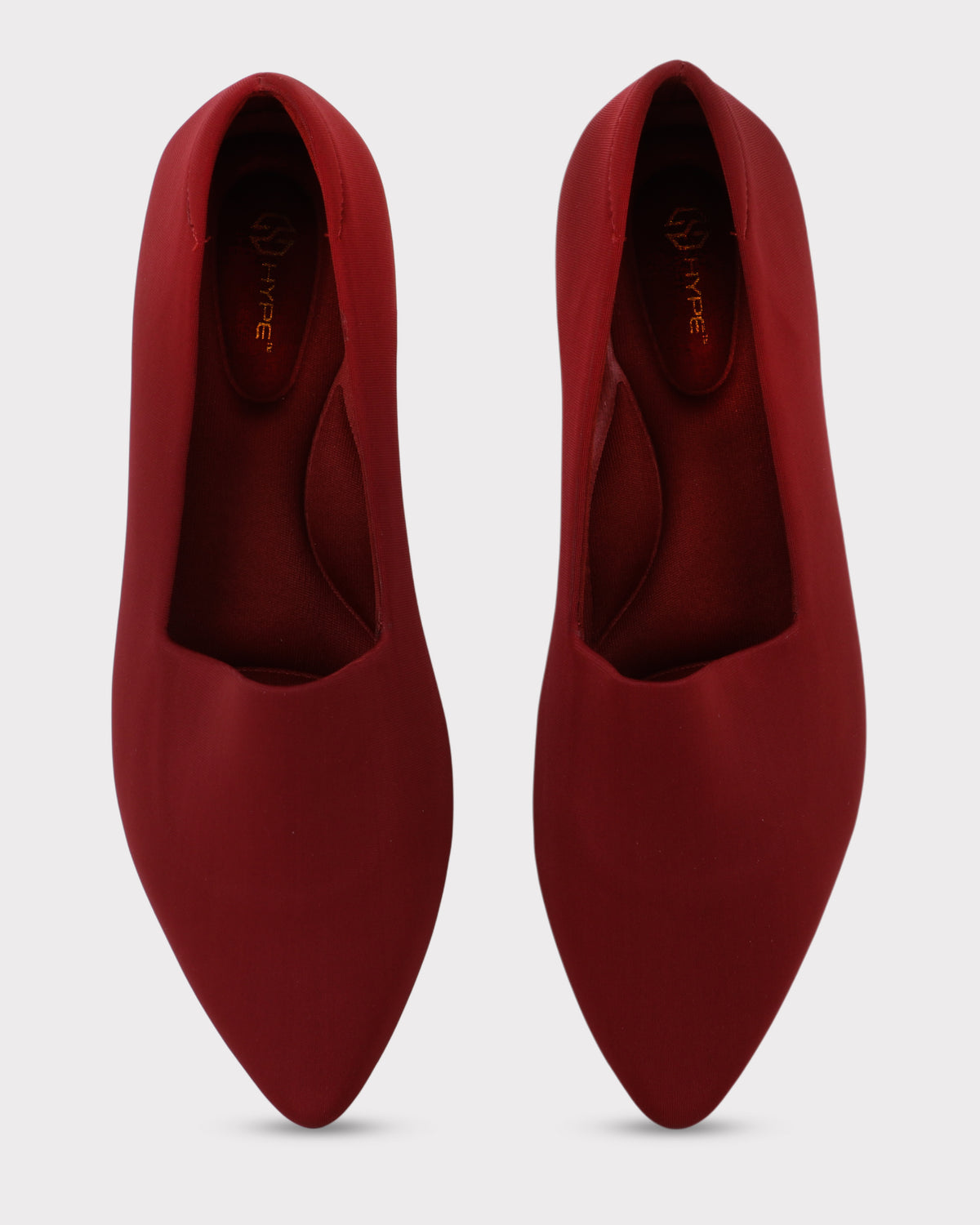 Odette Pointed-toe Low Block Heel Bellies photo 1 - Red