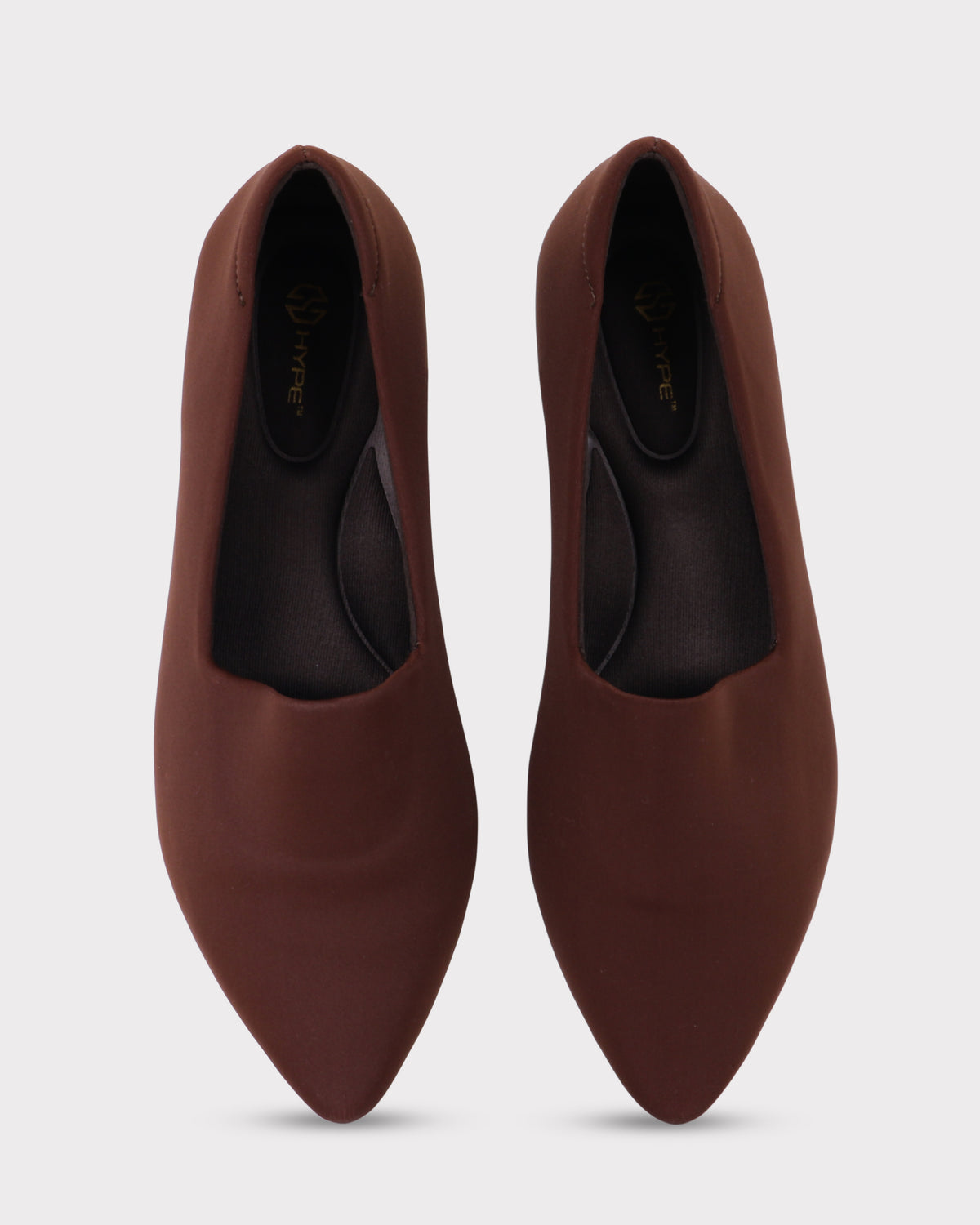 Odette Pointed-toe Low Block Heel Bellies photo 4 - Brown
