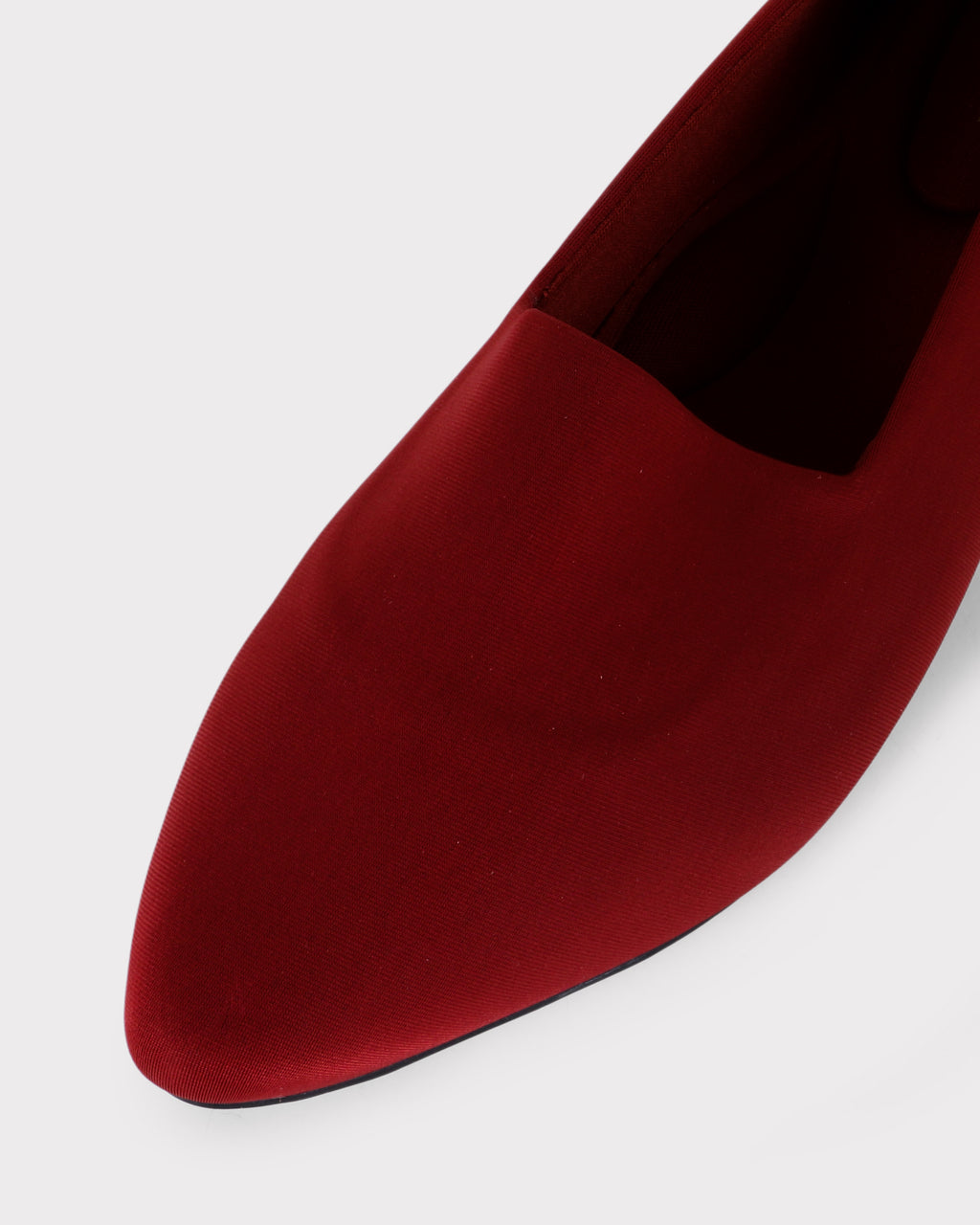 Odette Pointed-toe Low Block Heel Bellies photo 3 - Red