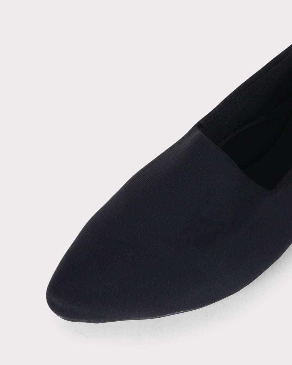 Odette Pointed-toe Low Block Heel Bellies photo 3 - Black